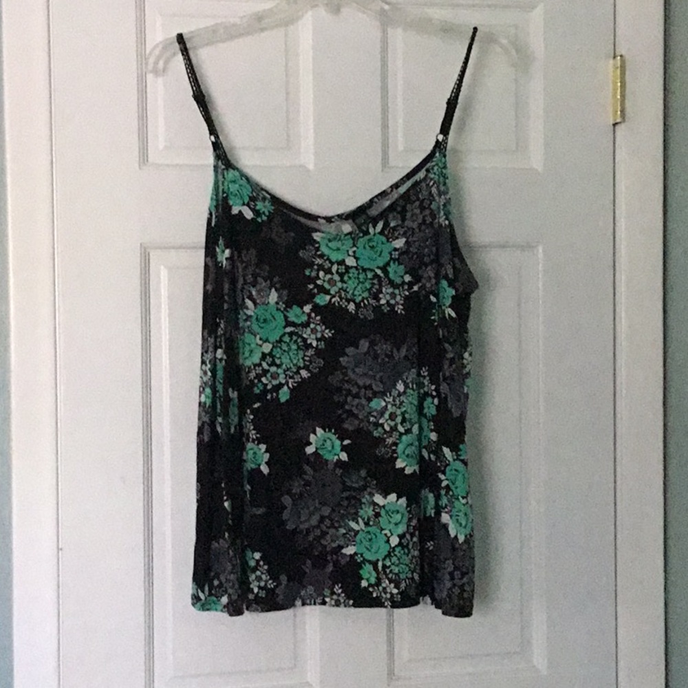 Floral tank top